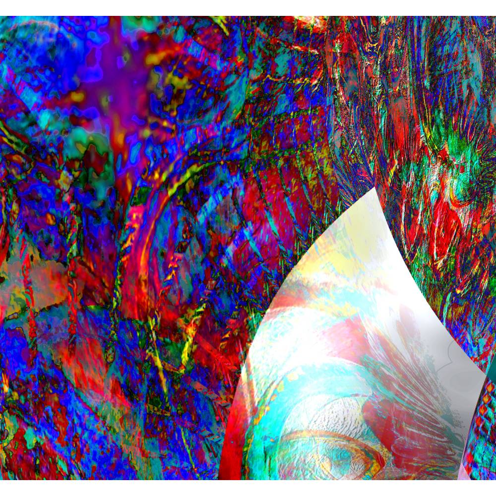 Klebefolie - edle Digital-ART • "Fantastische Dimensionen" • Design  Ulrike Kröll Bild 3