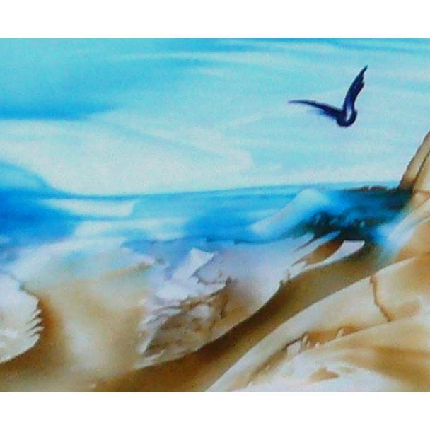 Klebefolie - Malerei • "Dünenlandschaft" • Design  Ulrike Kröll Bild 2