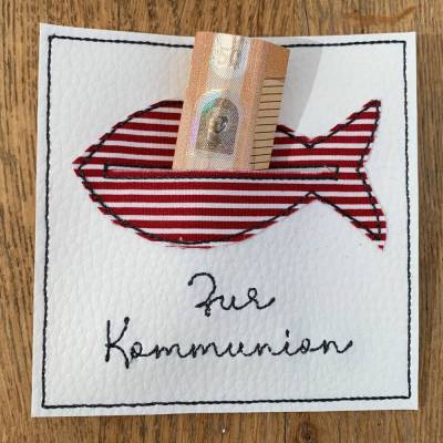  Wunscherfüller  Gutschein/Geldgeschenk "Zur Kommunion"