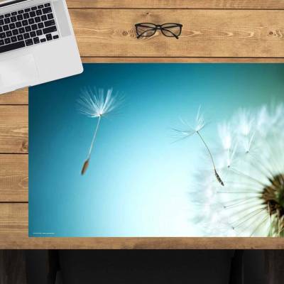 Schreibtischunterlage – Pusteblume – 60 x 40 cm – Schreibunterlage für Kinder aus erstklassigem Premium Vinyl – Made in
