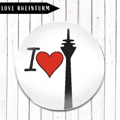 I love Rheinturm Magnet