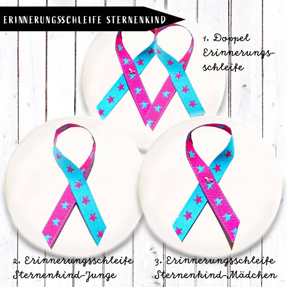 Erinnerungsschleife Sternenkinder Magnet Bild 1