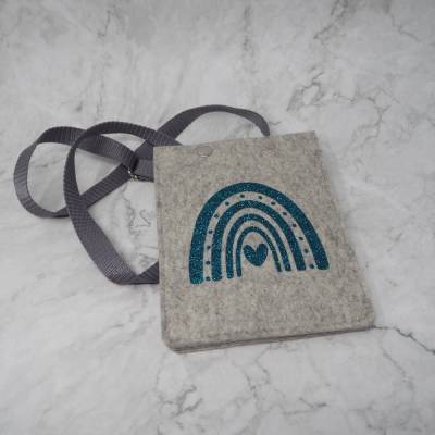 Umhängetasche / Handytasche mit mehreren Fächern zum Umhängen