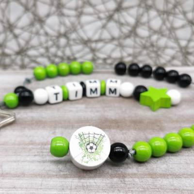 Rechenkette ABC Kette Zählkette mit Namen Junge Fußball