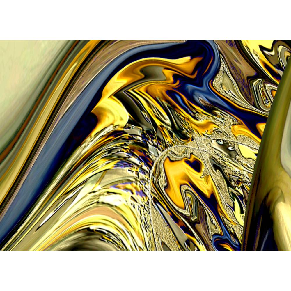 Klebefolie - edle Digital-ART • "Facettenreich 2" • Design  Ulrike Kröll Bild 2