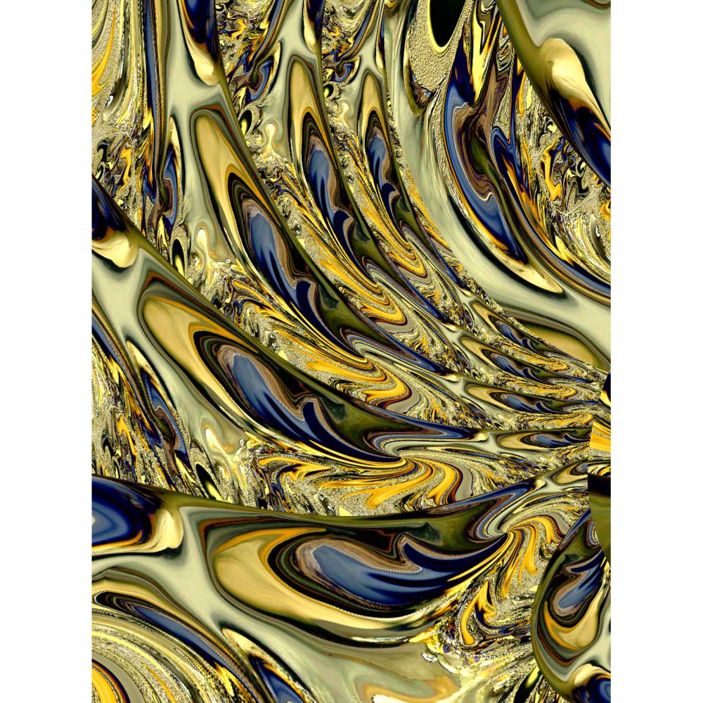 Klebefolie - edle Digital-ART • "Facettenreich 2" • Design  Ulrike Kröll Bild 5