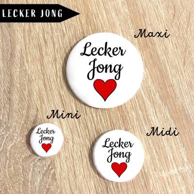 Lecker Jong Magnet Größe nach Wahl