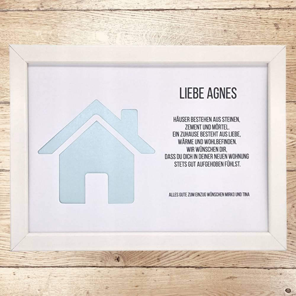 Geldgeschenk zum Einzug | neue Wohnung | Haus Bild 3