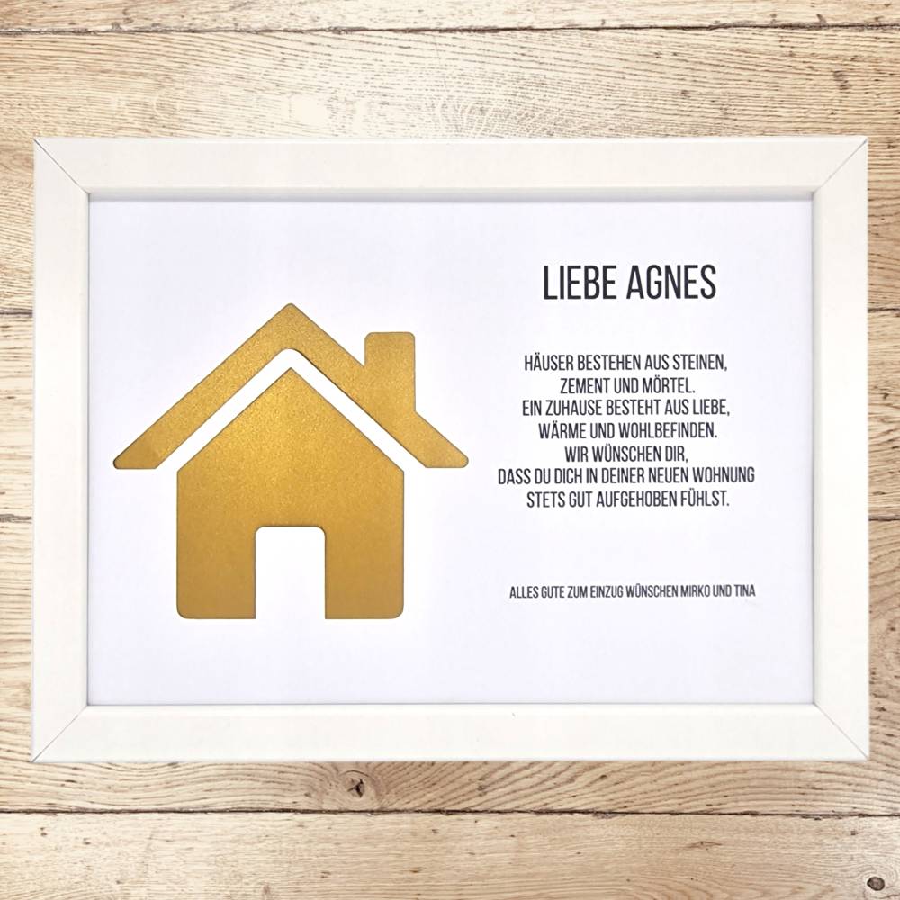 Geldgeschenk zum Einzug | neue Wohnung | Haus Bild 5