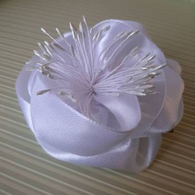 Brautschmuck Haarblüte Haarklammer romantisch Haarschmuck festlich Perle "Sabrina"