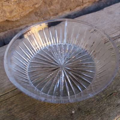 kleine Kristall Schüssel Schale 24% Bleikristall 50er 60er Jahre DDR