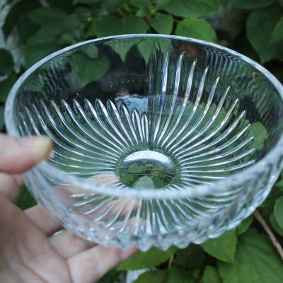 kleine Kristall Schüssel Schale 24% Bleikristall 70er 80er Jahre DDR