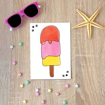 Eisliebe Digitale Postkarte