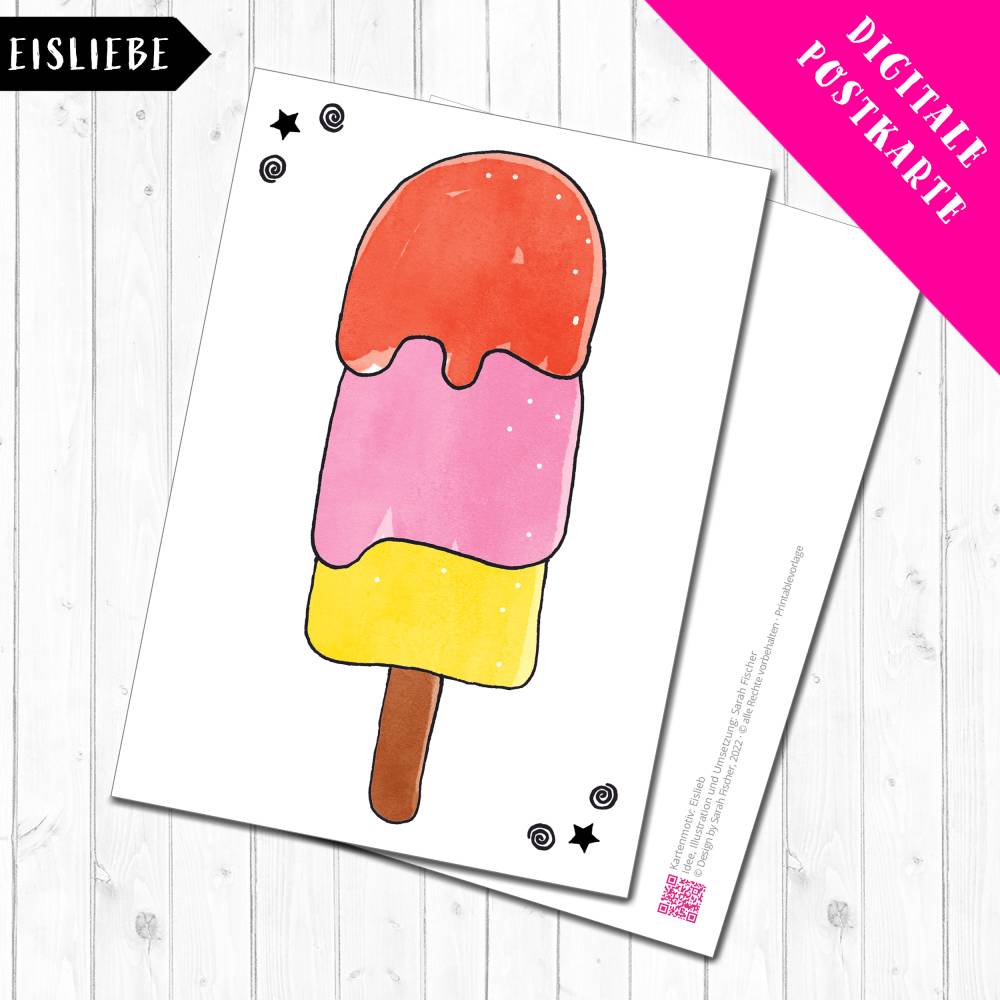 Eisliebe Digitale Postkarte Bild 3