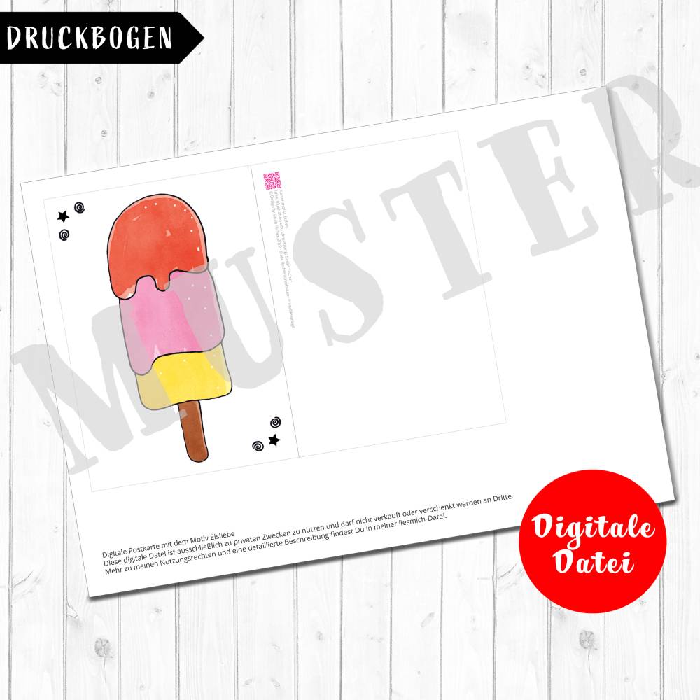 Eisliebe Digitale Postkarte Bild 5