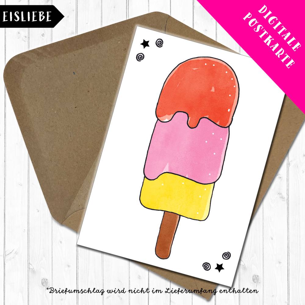 Eisliebe Digitale Postkarte Bild 7