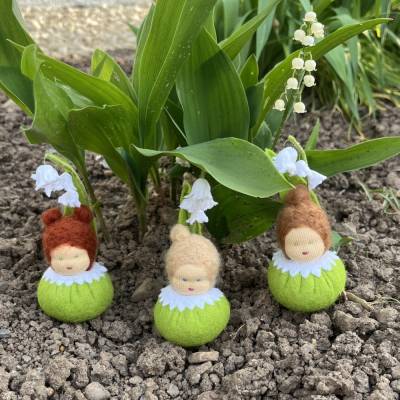 Maiglöckchen Mini - Blumenkind - Jahreszeitentisch - Frühling