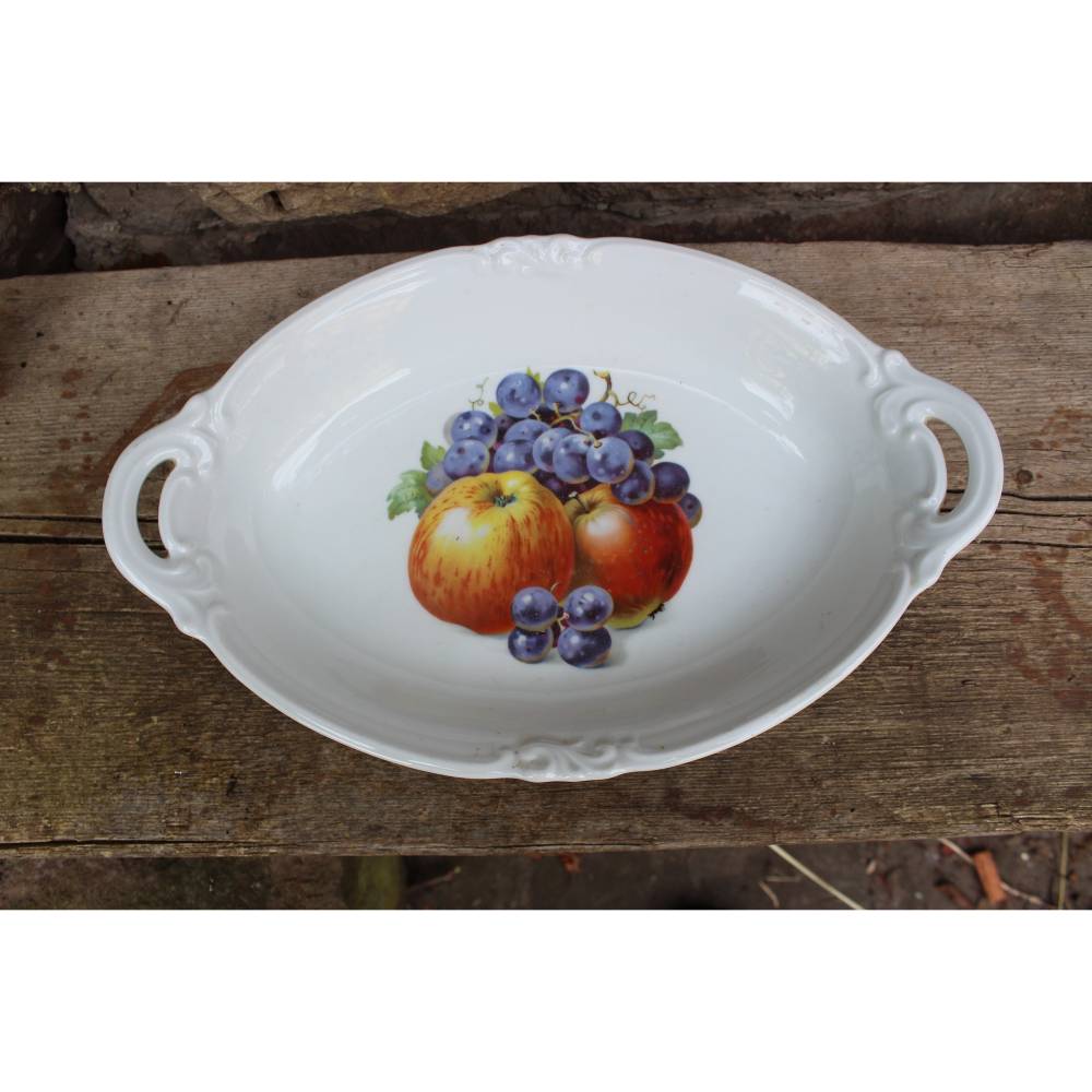 ovale Schale Obstschale Thomas Porzellan 1908