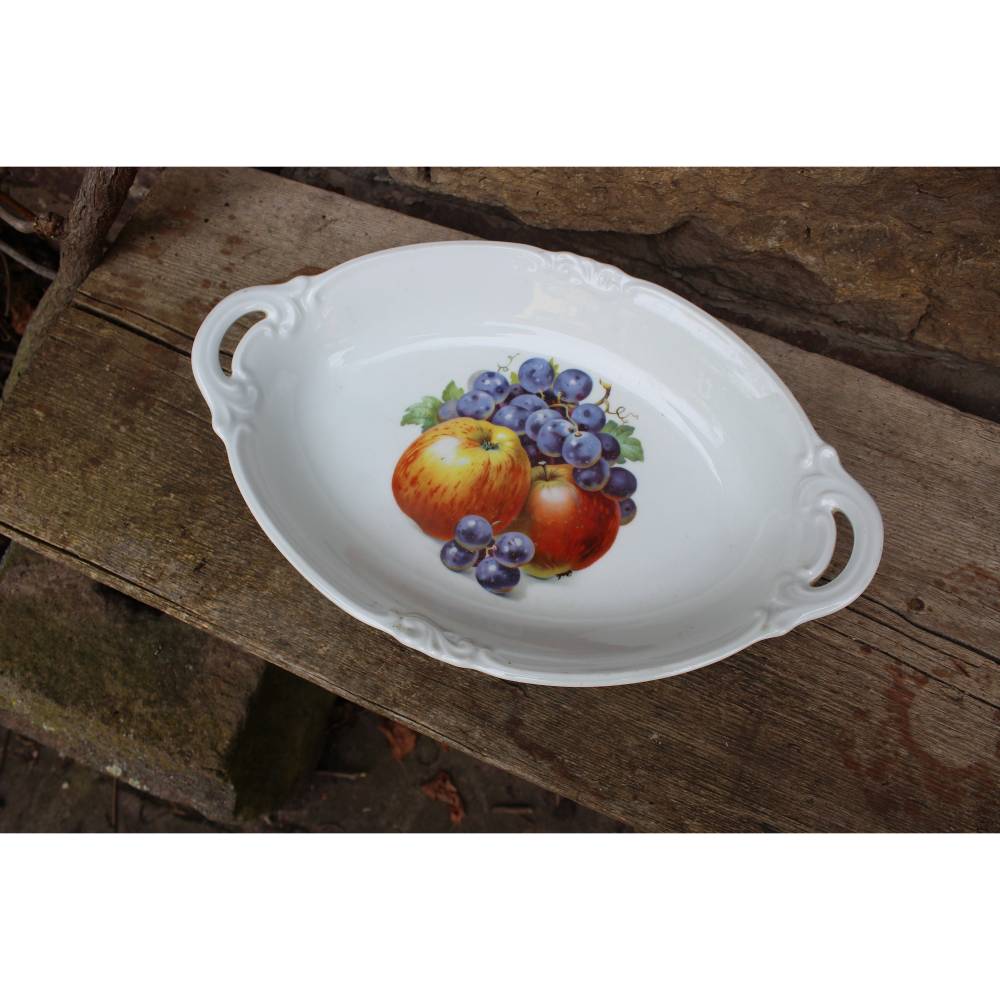 ovale Schale Obstschale Thomas Porzellan 1908