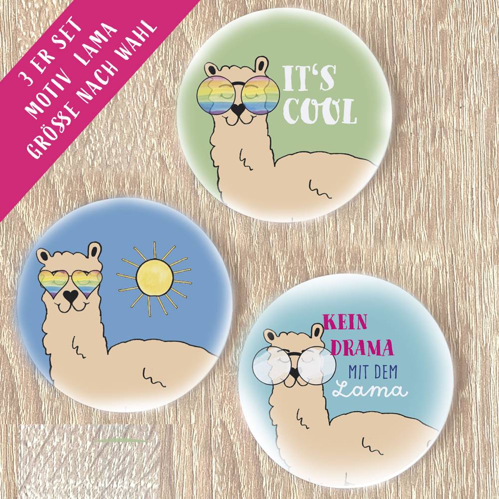 It's cool Lama Magnet Bild 5