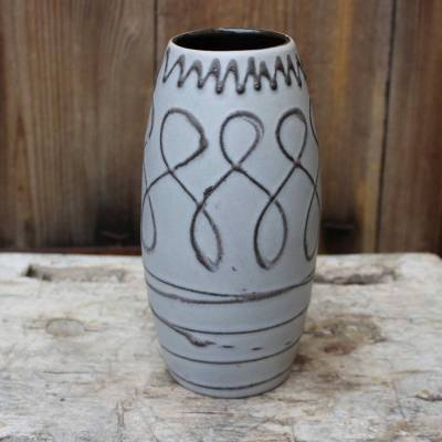 Vase Scheurich 70er Jahre grau West Germany 522-20
