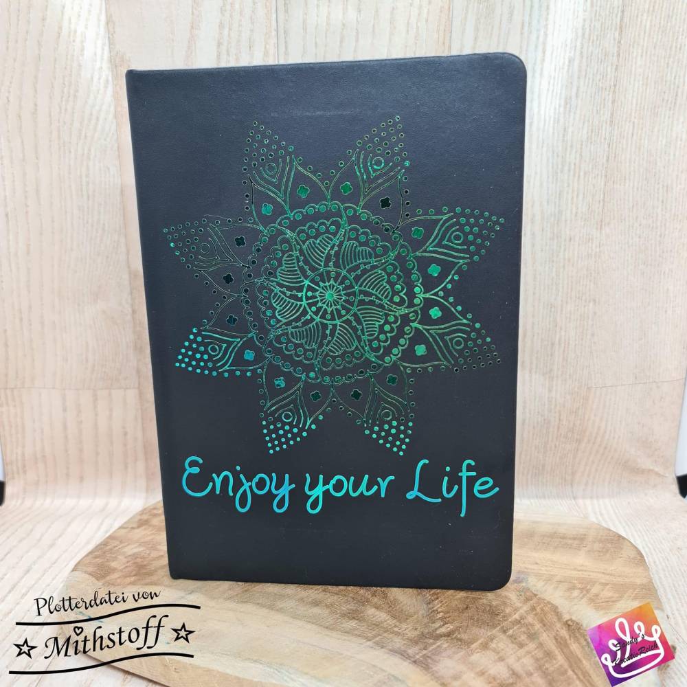 Plotterdatei - Mandala 2 - Frühling / Sommer - SVG - DXF - Datei - Mithstoff Bild 2
