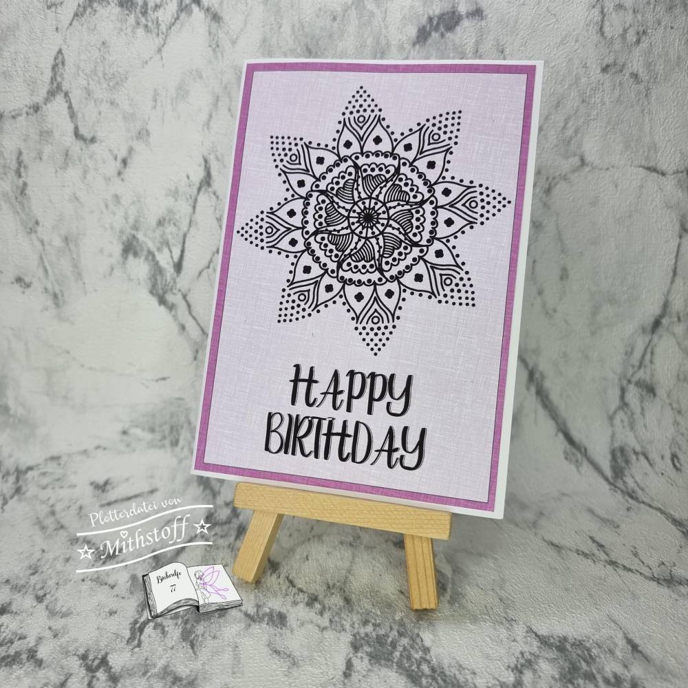 Plotterdatei - Mandala 2 - Frühling / Sommer - SVG - DXF - Datei - Mithstoff Bild 8