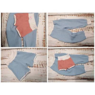 Musselin Sommerhose - Musselin Hose für Babys, Kleinkinder, lang oder kurz
