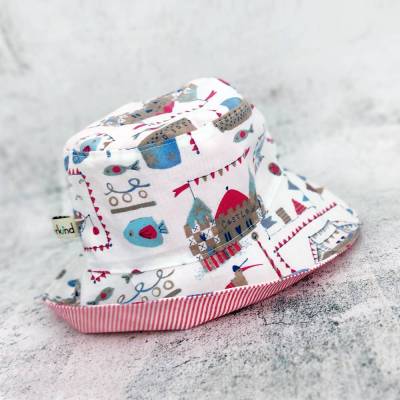 Bucket Hat / Fischerhut STRANDGUT | KU 48-50 | Eimerhut Anglerhut | RÄUBERKIND