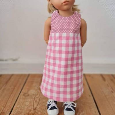 ITH Stickdatei Kleid für Puppen bis 50 cm, Götz Hannah, Happy Kidz etc.