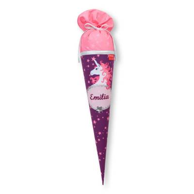 Stoffschultüte passend zu Step by Step Unicorn Nuala