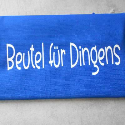 Beutel für Dingens, Mäppchen, Stifte, Schulanfang, Krims Krams 
