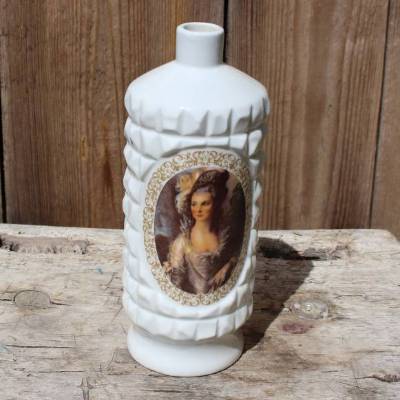Porzellanflasche Flasche Porzellan Vintage Wagner & Apel Thüringen 50er 60er Jahre Germany GDR