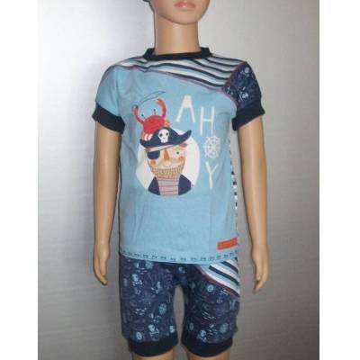 Patchwork Sommerset T-Shirt & Shorts Gr. 98 – Handmade Kinderoutfit