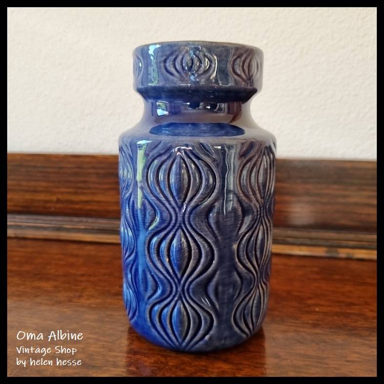 Vintage Keramik-VASE 70er Jahre - Scheurich, Amsterdam