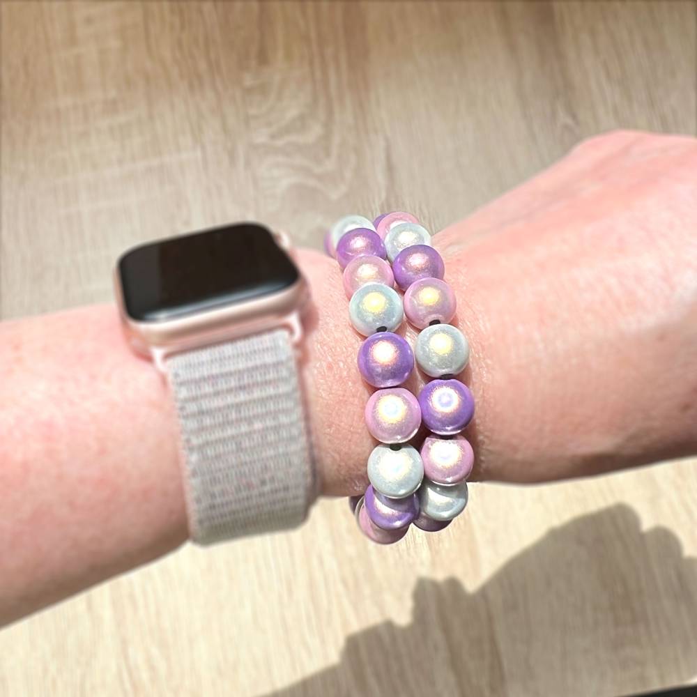 Miracle Eiscreme Perlenarmband inklusive Anhängeröse und Größe nach Wahl Bild 1