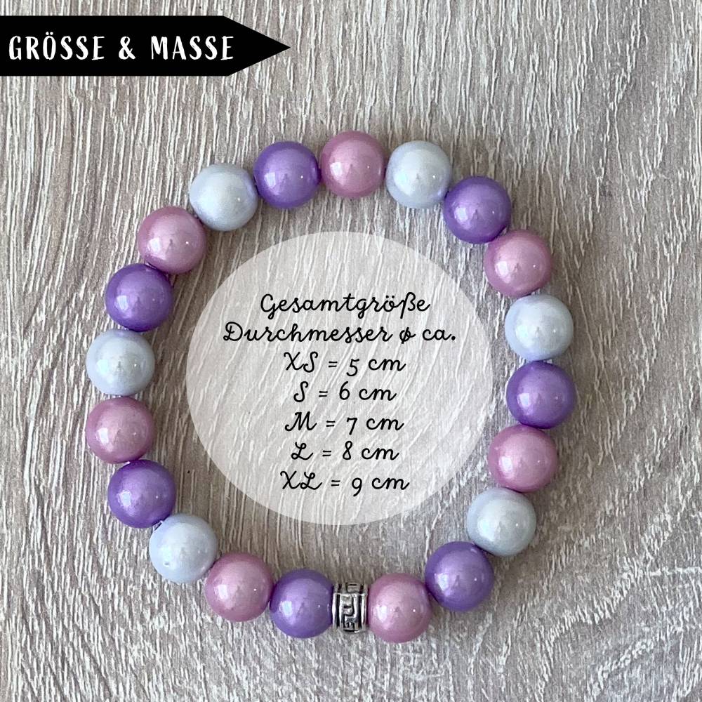 Miracle Eiscreme Perlenarmband inklusive Anhängeröse und Größe nach Wahl Bild 5