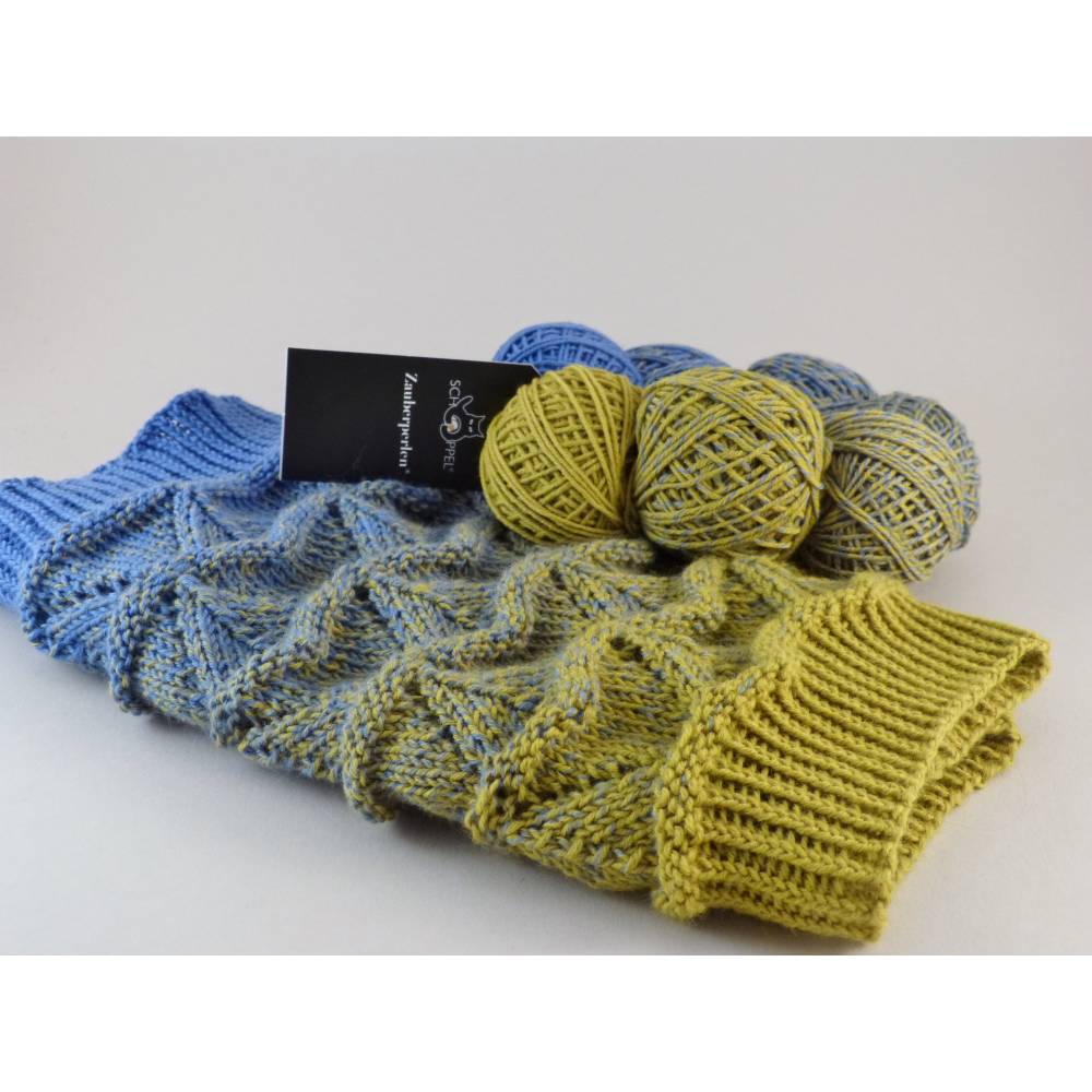 Strickanleitung Cowl MeRo – Reiselust No 2 Bild 3