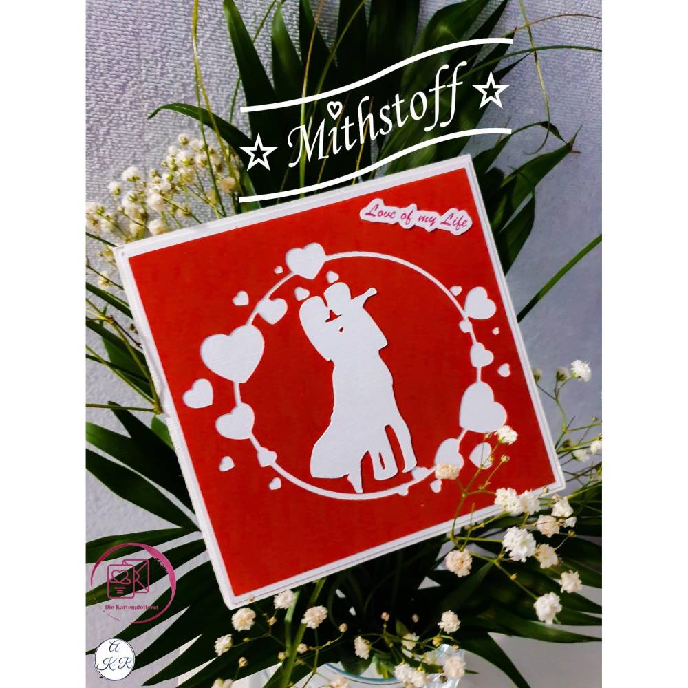 Plotterdatei - Love of my Life - wahre Liebe - Pärchen - Liebende - SVG - DXF - Datei - PNG - JPEG - Mithstoff Bild 6
