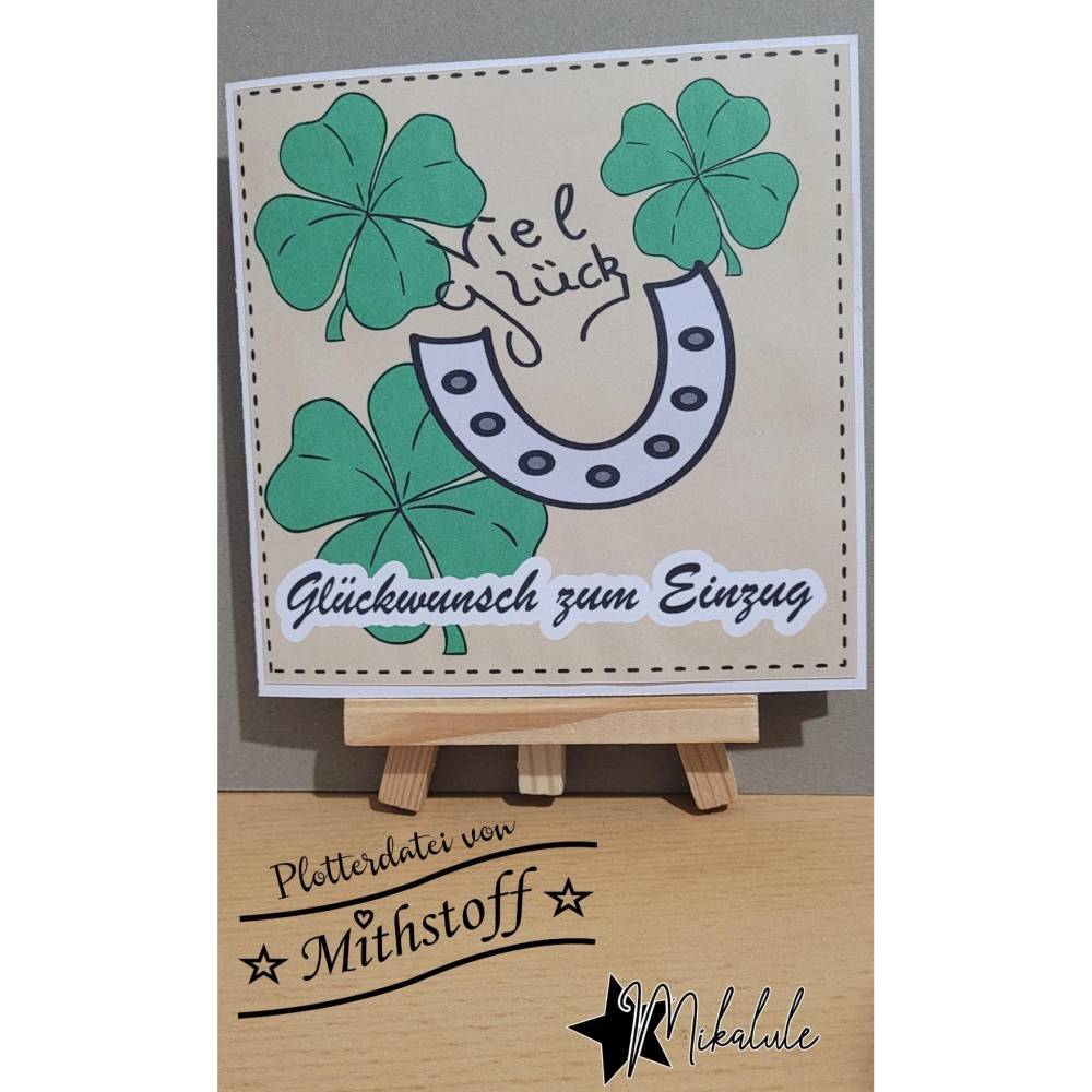 Plotterdatei - Hauseigentümer - Haussegen - Umzug - Einzug - SVG - DXF - Datei - PNG - JPEG - Mithstoff Bild 3