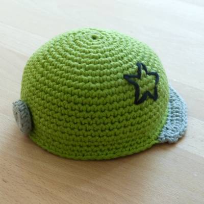 Häkelanleitung Puppen-Fahrradhelm oder Reithelm, pdf-Datei