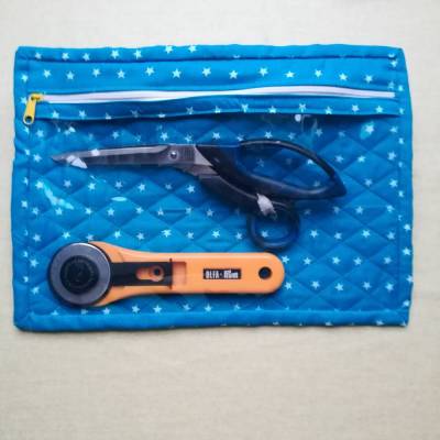 Projekttasche mit transparenter Vinylfolie, 30 x 21 cm