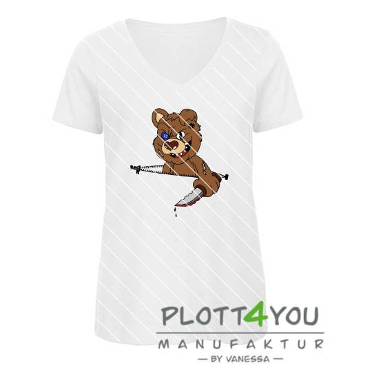 Plotterdatei "Horrorteddy" Bild 1