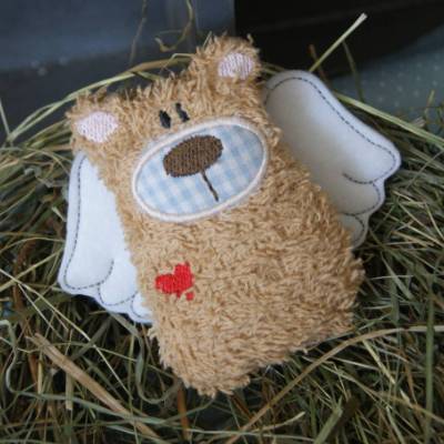 Kleines Schutzbärchen-Glücksbringer-Anhänger