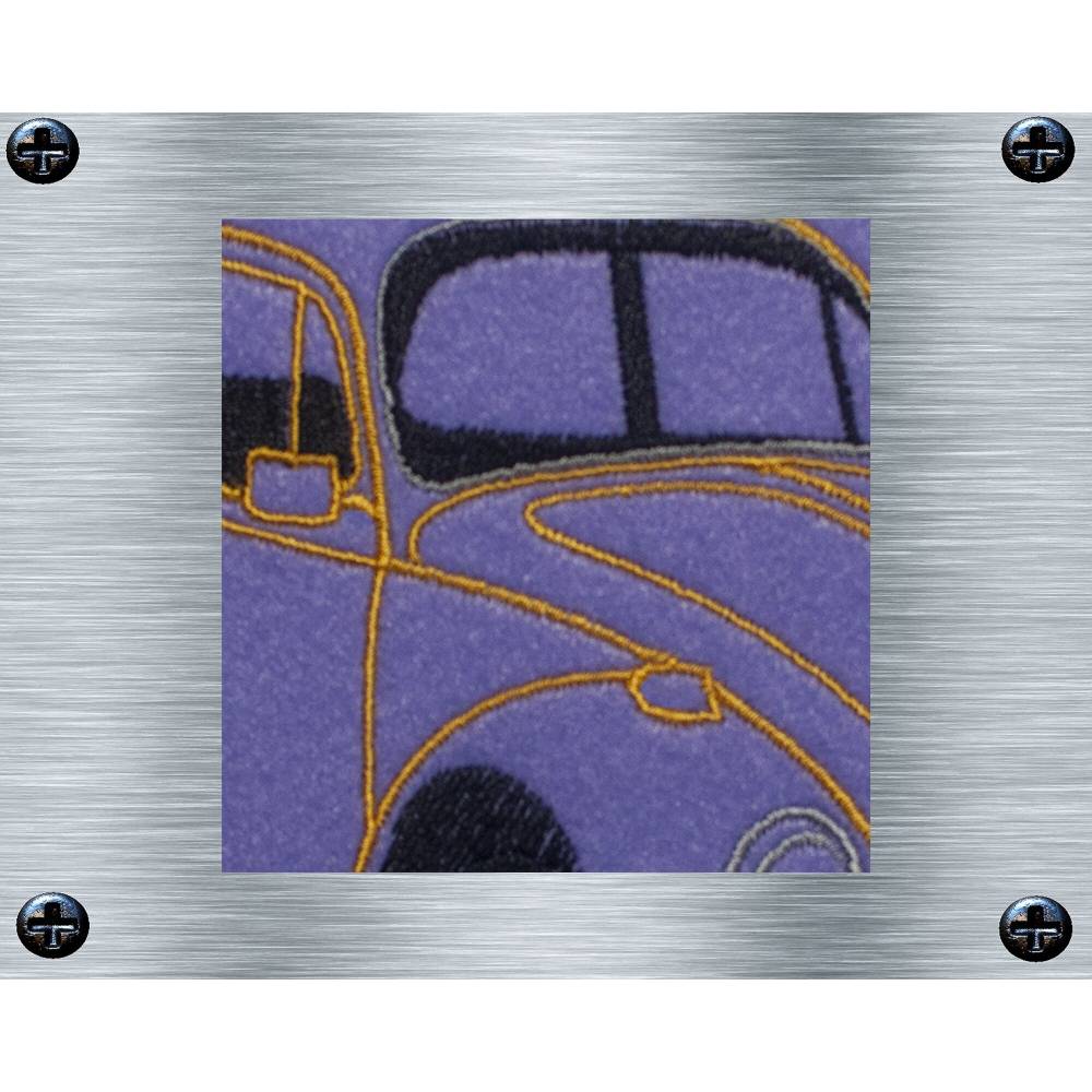 Stickdatei Käfer Teilbunt- 13 x 18 Rahmen - Fahrzeuge, KFZ, fahrbereite Stickmotive, digitale Stickdatei, Nadelmalere Bild 3