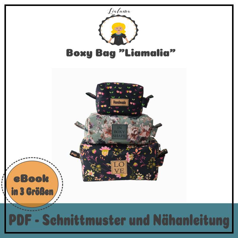 Nähanleitung Boxy Bag Liamalia Bild 1