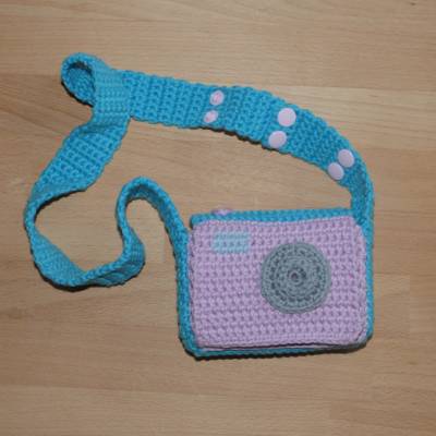 Häkelanleitung Kindertasche "Kamera", pdf-Datei