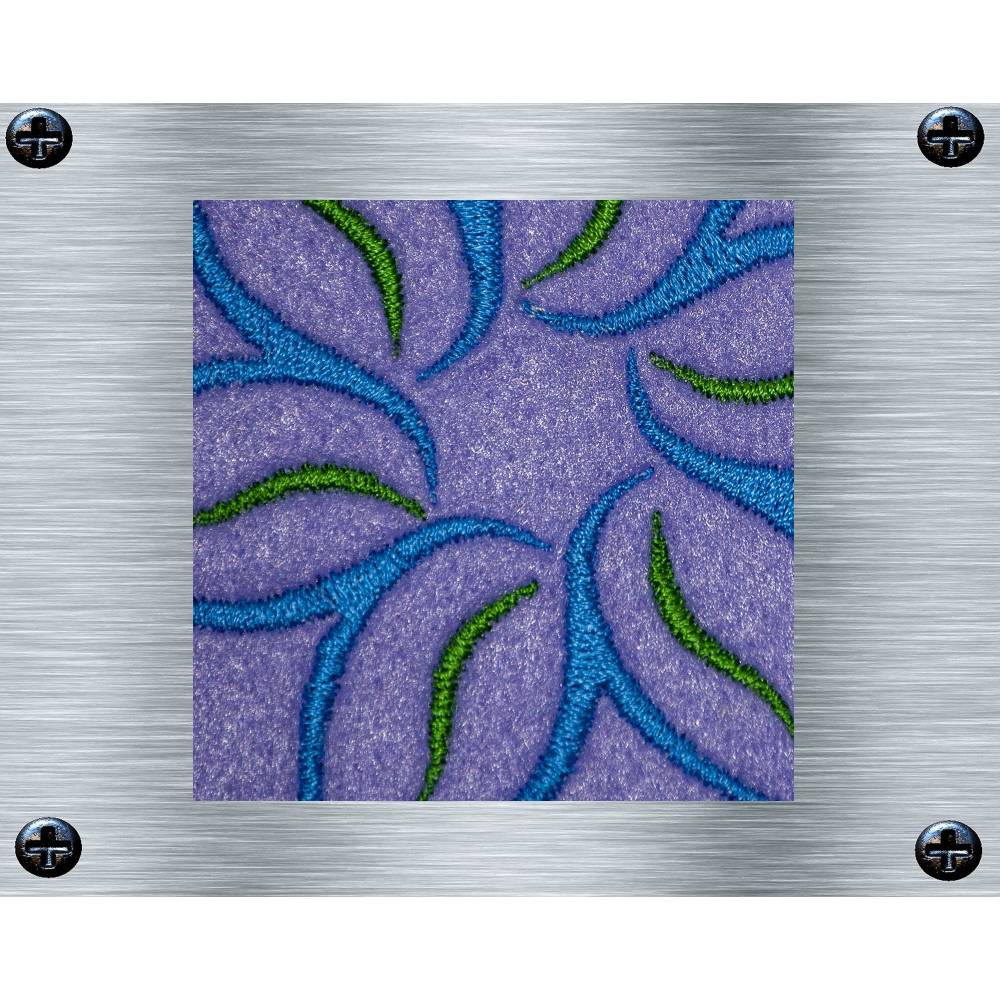 Stickdatei Blume einfach - 10 x 10 Rahmen - Botanische Stickmotive, Blumenstickerei, digitale Stickdatei, Nadelmalerei Bild 3