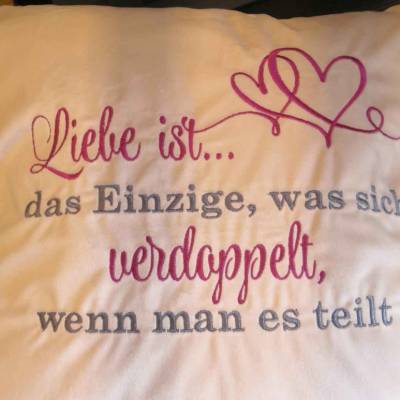 Stickdatei Liebe für Rahmen 20x20 cm /16x26 cm