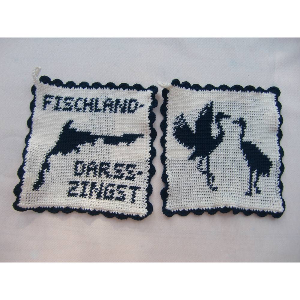 DIY Häkelanleitung Doubleface-Topflappen Maritim4 – Fischland-Darß-Zingst (PDF) Bild 2